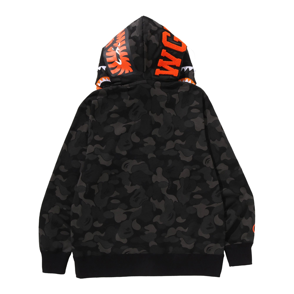 요시다포터 후드 SHARK FULL ZIP DOUBLE HOODIE 집업 394-95521 - 상세 이미지 2