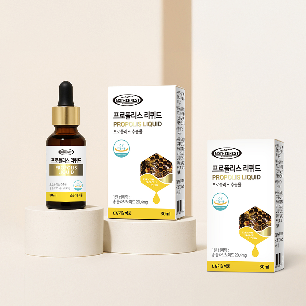 마더네스트 프로폴리스 액상 리퀴드 무알콜 구강건강 항산화 30ml, 2개 - 상세 이미지 2