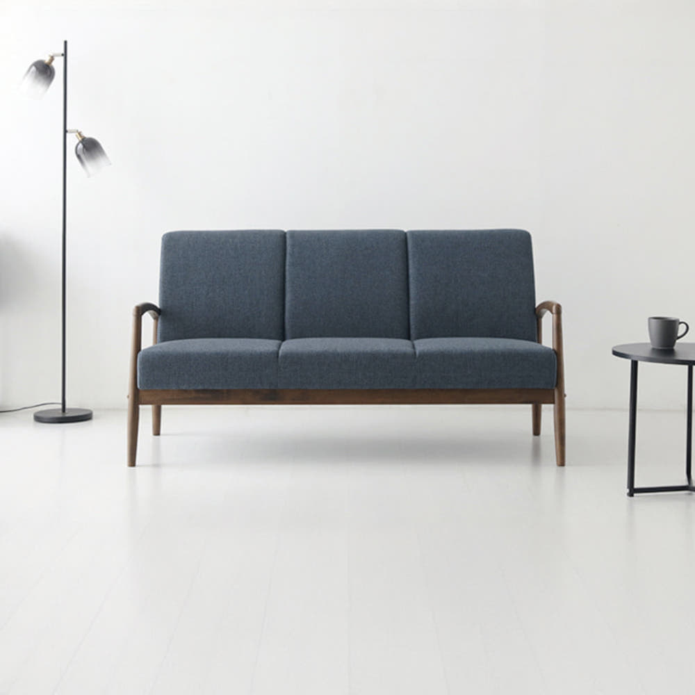 DESA 패브릭 소파 3인 F3056 다크블루 3843.6732, 3인용