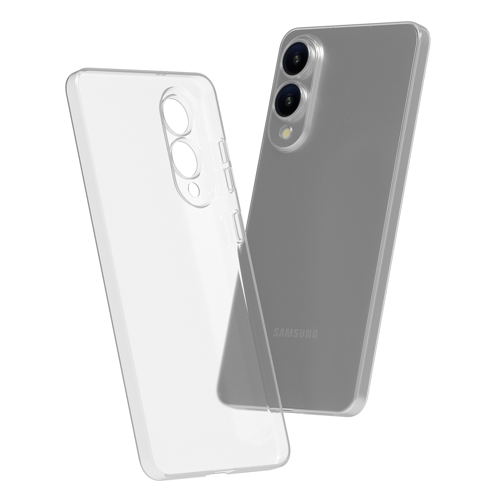 고스트핏 투명헨드폰케이스 변색없는케이스 생폰케이스 반투명, 갤럭시S25 엣지 - 상세 이미지 4