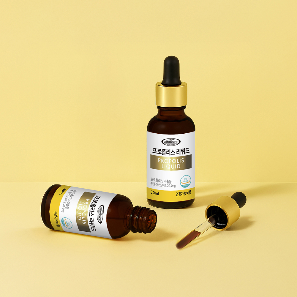 마더네스트 프로폴리스 액상 리퀴드 무알콜 구강건강 항산화 30ml, 2개 - 상세 이미지 4