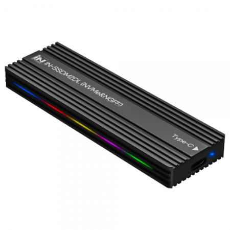 인네트워크 IN-SSDM2DL M.2 NVMe 외장케이스 (SSD미포함)