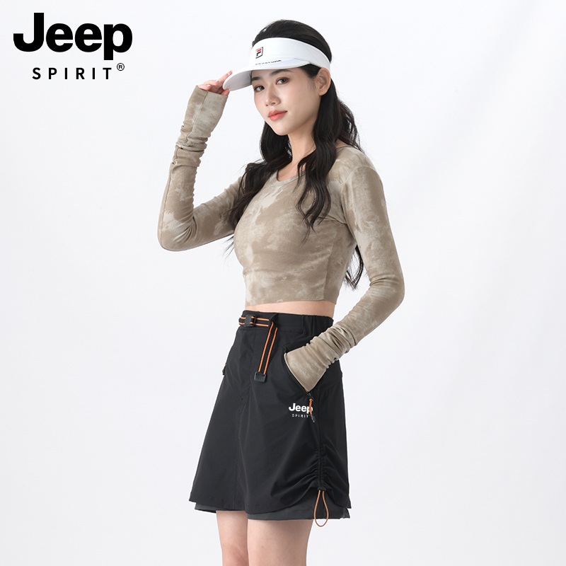 JEEP 여자 여름 스커트 아웃 등산 미니치마스커트 - 상세 이미지 4