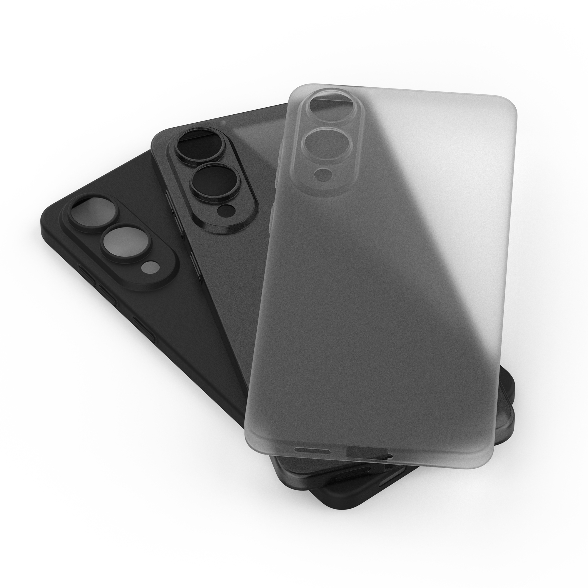 고스트핏 투명헨드폰케이스 변색없는케이스 생폰케이스 화이트, 갤럭시S25 엣지 - 상세 이미지 2