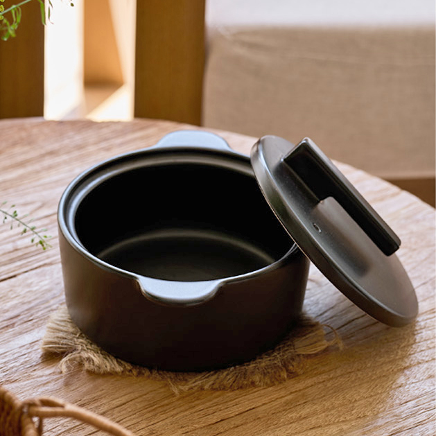 무균열 국산 도자기 냄비 뚝배기 내열냄비 계란찜 16cm - 상세 이미지 3