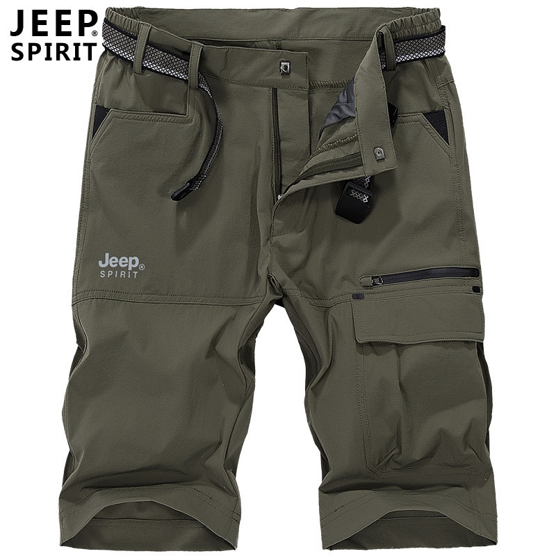 JEEP SPIRIT 남자 반바지 빅사이즈 일자핏 5부팬츠 - 상세 이미지 2