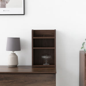 폴라보 미니수납선반 A형 270x150x420mm, 3단, 브라운월넛베니... 솔직 후기 | 실제 배치 사진 포함 - 상품 이미지 3