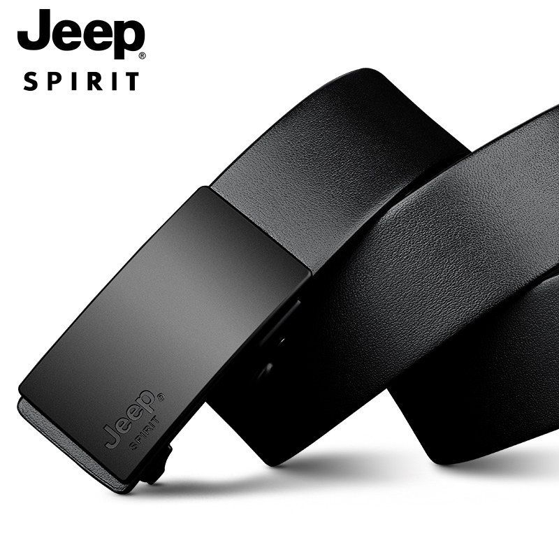 JEEP SPIRIT 남자벨트 정장 빅사이즈 가죽 허리띠 혁대 자동 벨트 - 상세 이미지 3