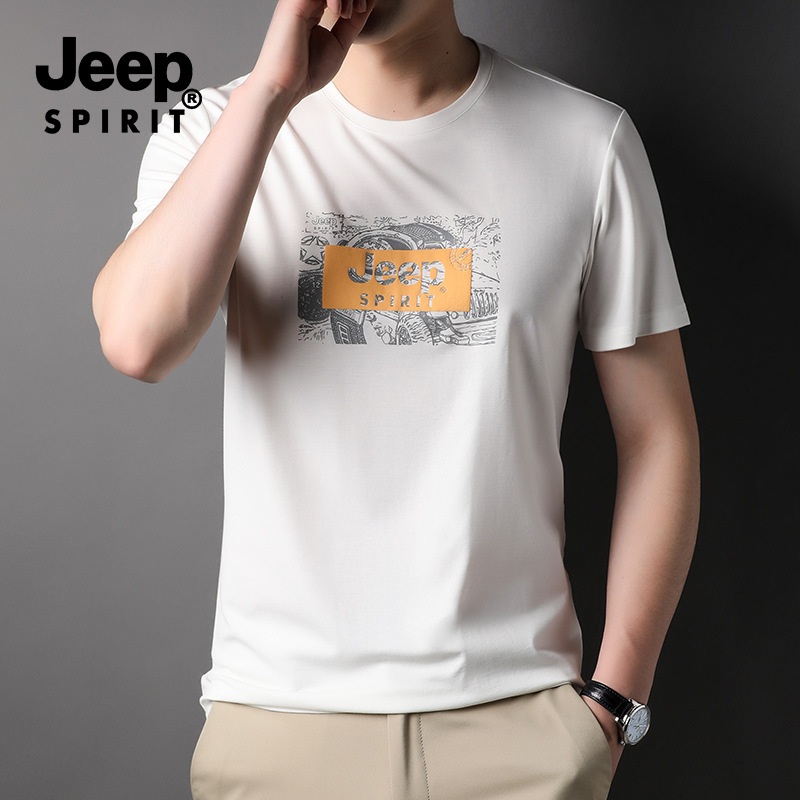 JEEP SPIRIT 여름 남성 냉감 반팔 기능성 티셔츠 - 상세 이미지 2
