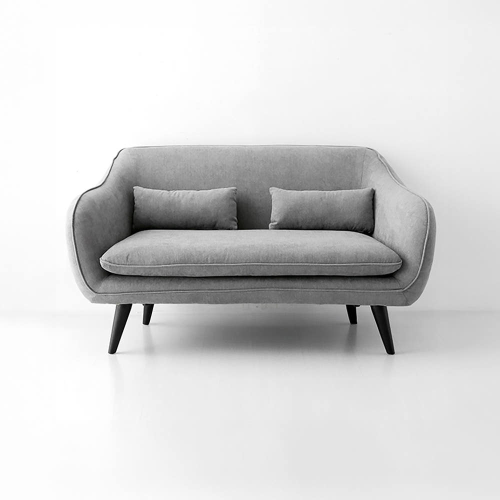 루나 소파 1739 스툴미포함, 패브릭 그레이 4294.6099, 2인용