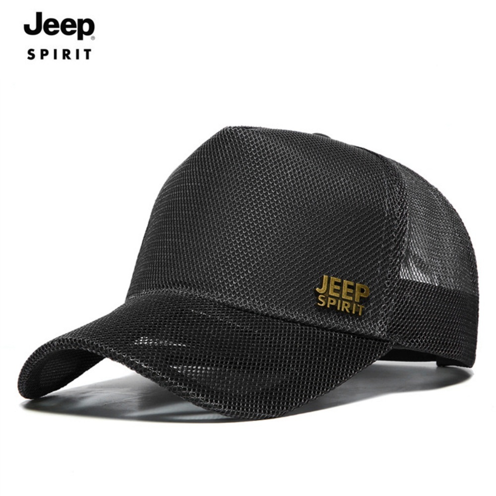 JEEP 지프 남성볼캡 러닝 테니스 대두 메쉬 모자 - 상품 이미지