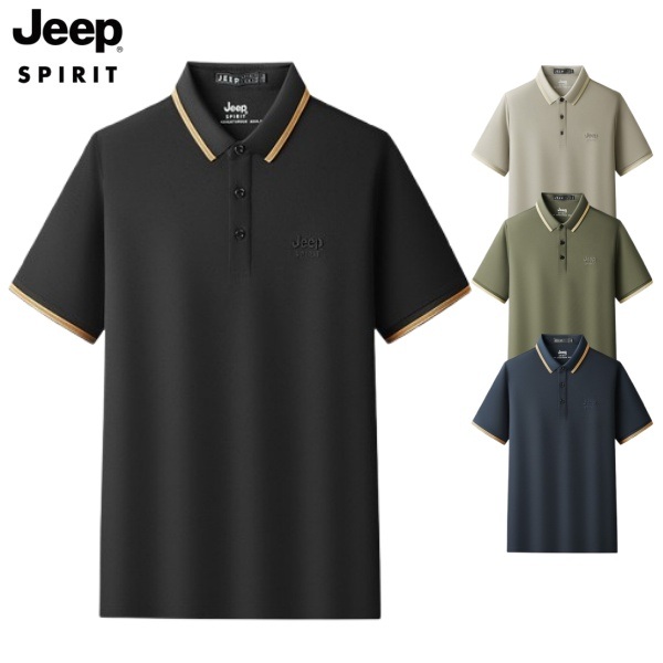 JEEP 지프 남성 반팔 카라티셔츠 - 상품 이미지