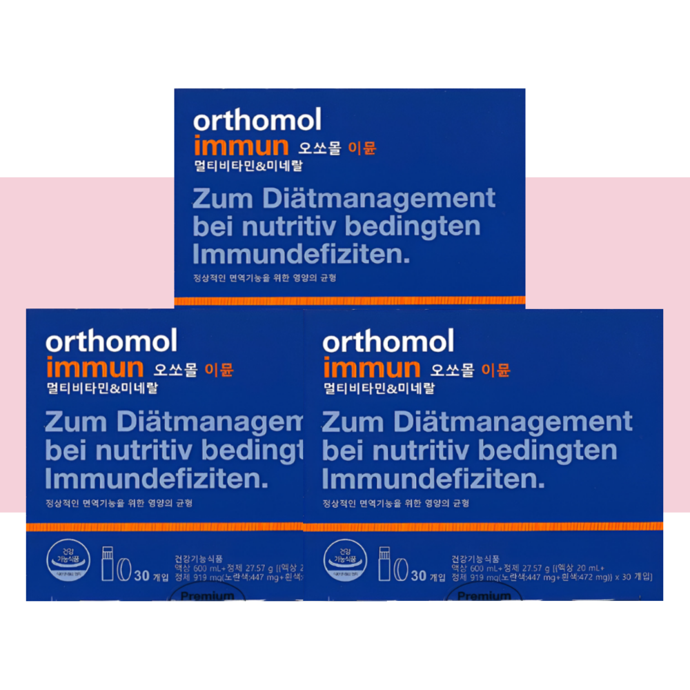 동아제약 오쏘몰 이뮨 이문 샷 멀티 비타민 액상 30개입X3개