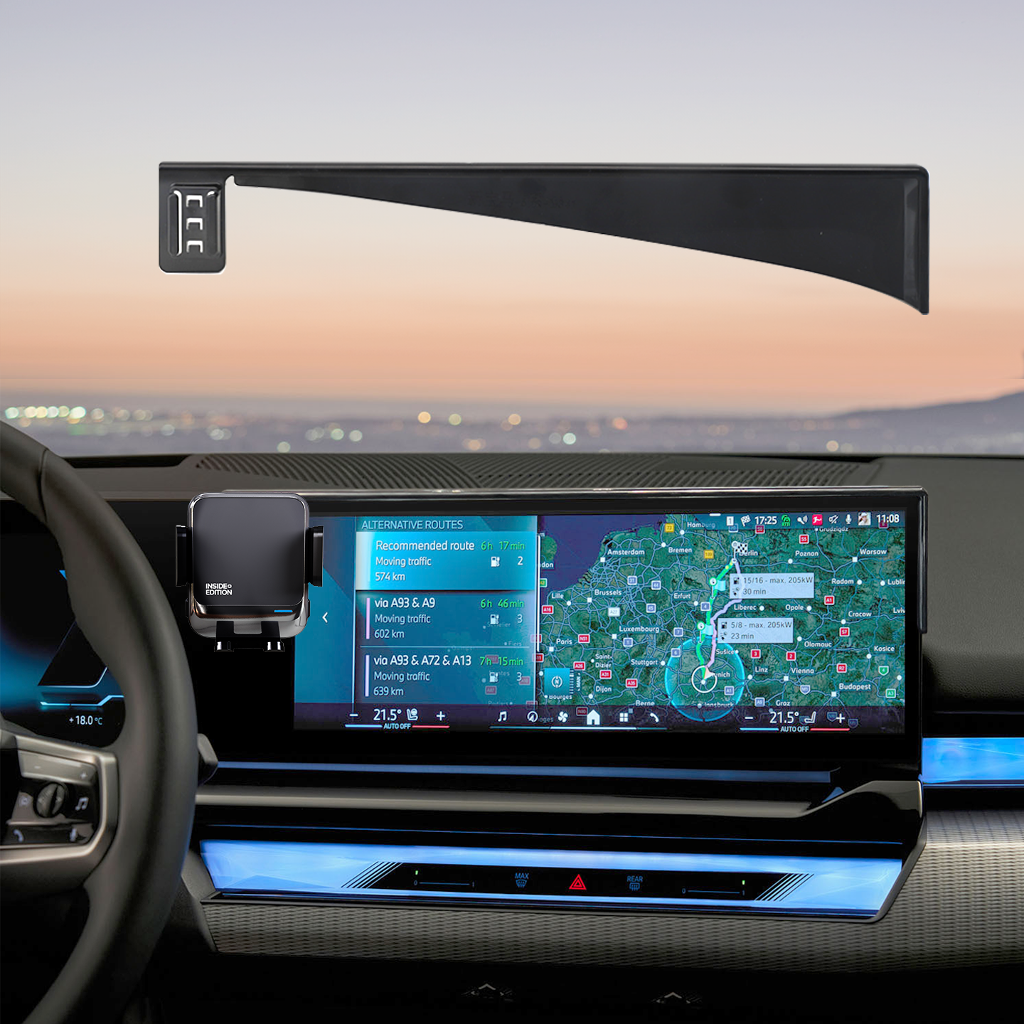 BMW5 G60 i5 전용 스크린 디스플레이 마운트 CLEC 거치대 2024년이후 - 상세 이미지 3