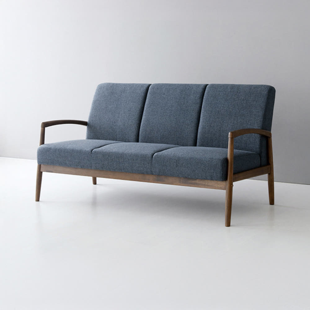 DESA 패브릭 소파 3인 F3056 다크블루 3843.6732, 3인용