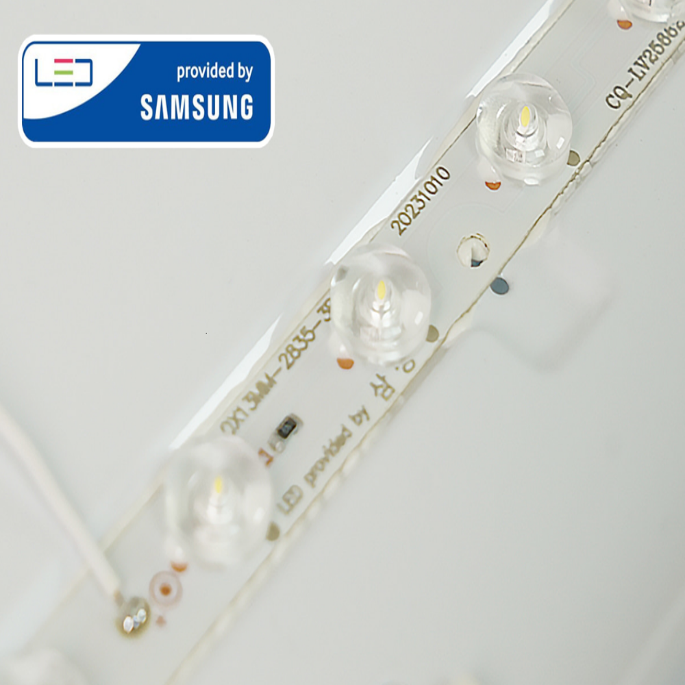 슬림 투톤 삼성칩 LED 시스템 사각 방등 안방등 60W, 주광색/전구색 - 상세 이미지 5