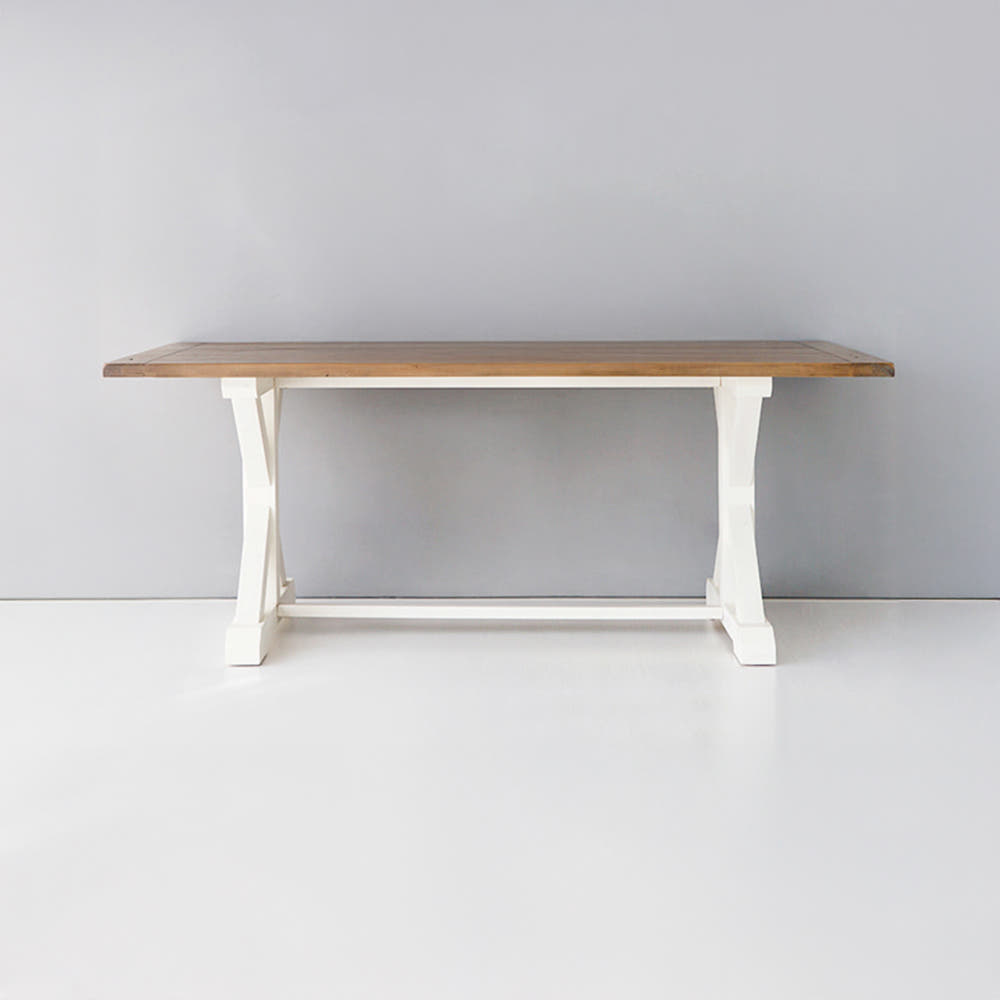 PORTLAND 테이블 190x100 G2461 앤틱화이트 1900mm, 앤틱화이트 2249.0344 - 상품 이미지
