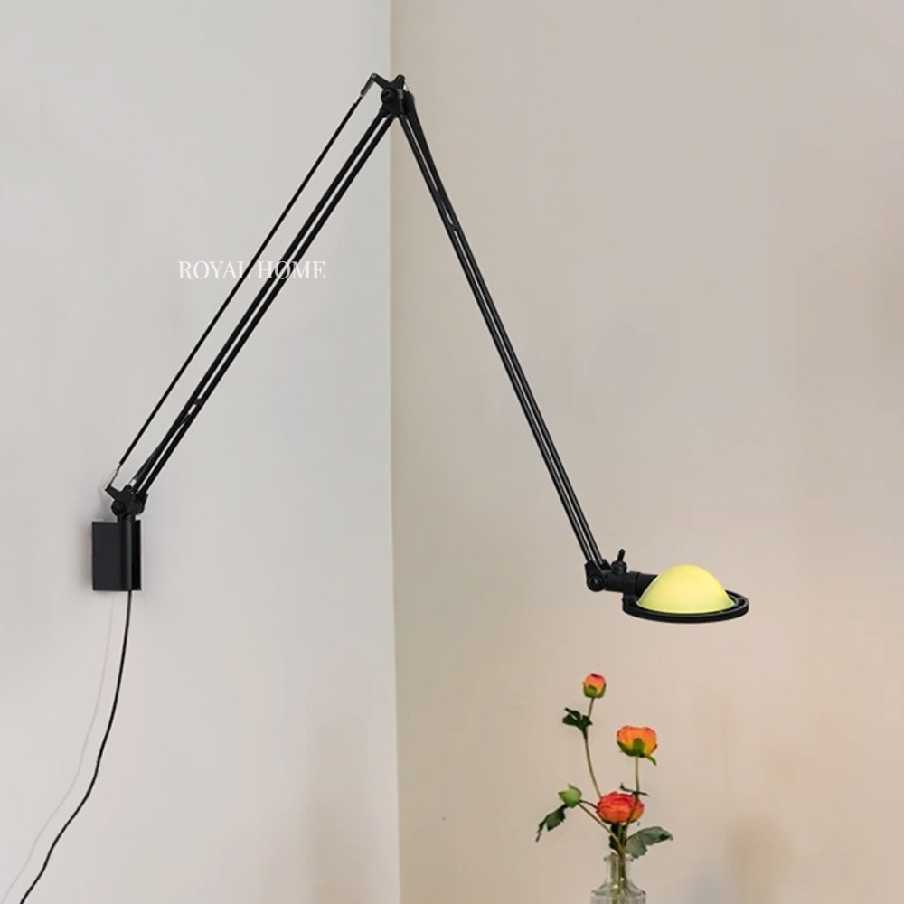 루체 베르니체 벽등 월램프 독서 식물 관절조명 실버 30cm - 상세 이미지 4