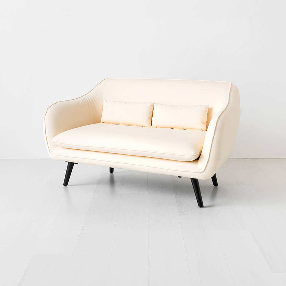 루나 소파 1739 크림 1209.1120, 2인용