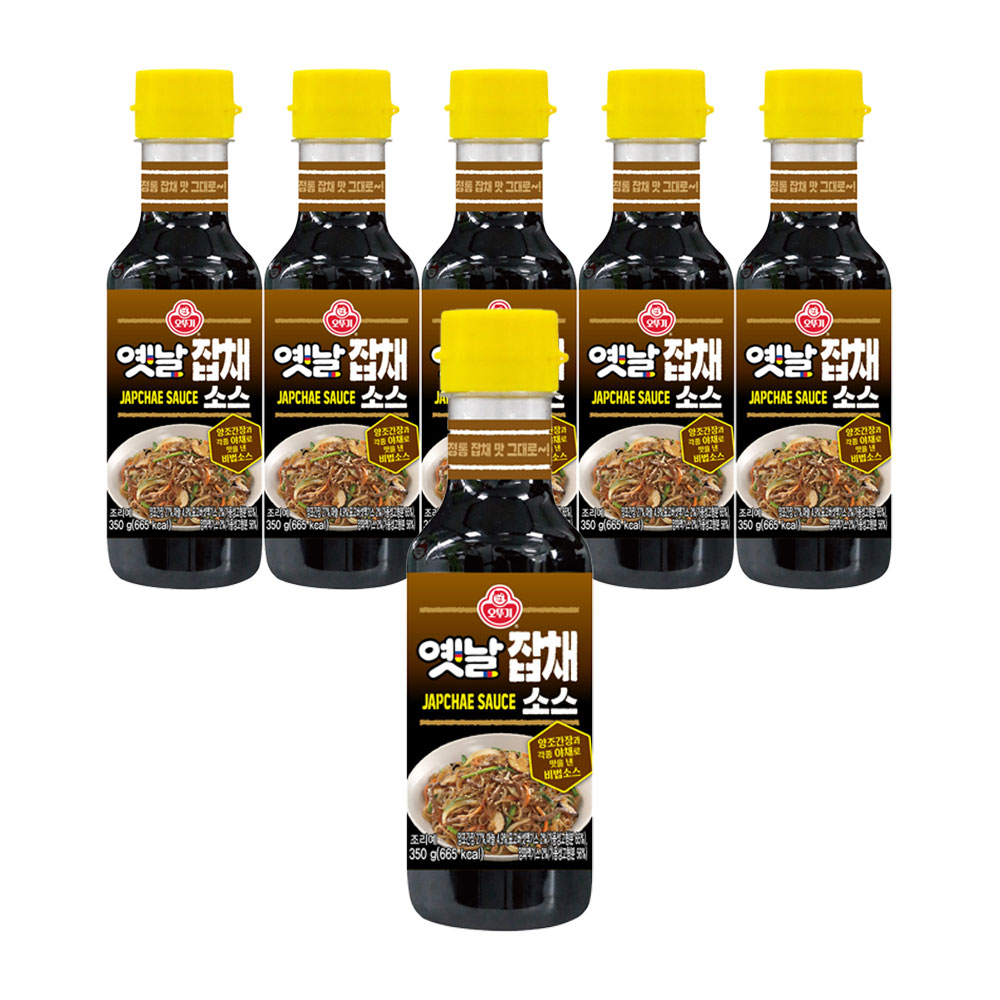 오뚜기 옛날잡채소스 350g, 6개 - 메인 이미지