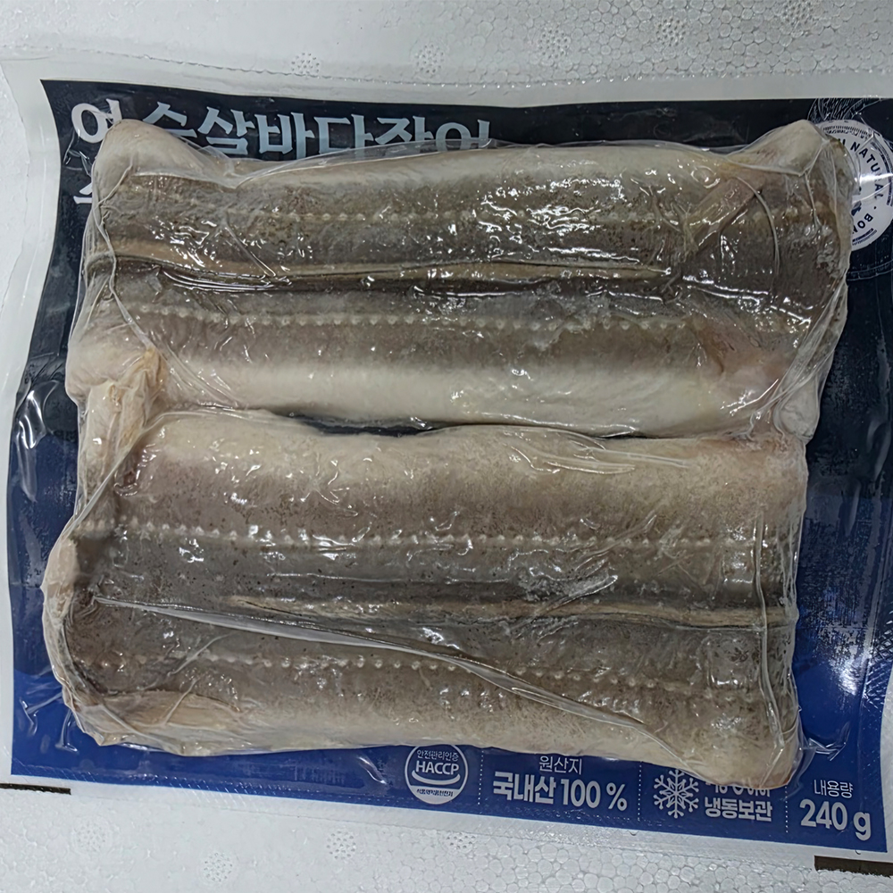 헬로씨푸드 여수 순살 240g 3팩 바다 장어 : 헬로씨푸드