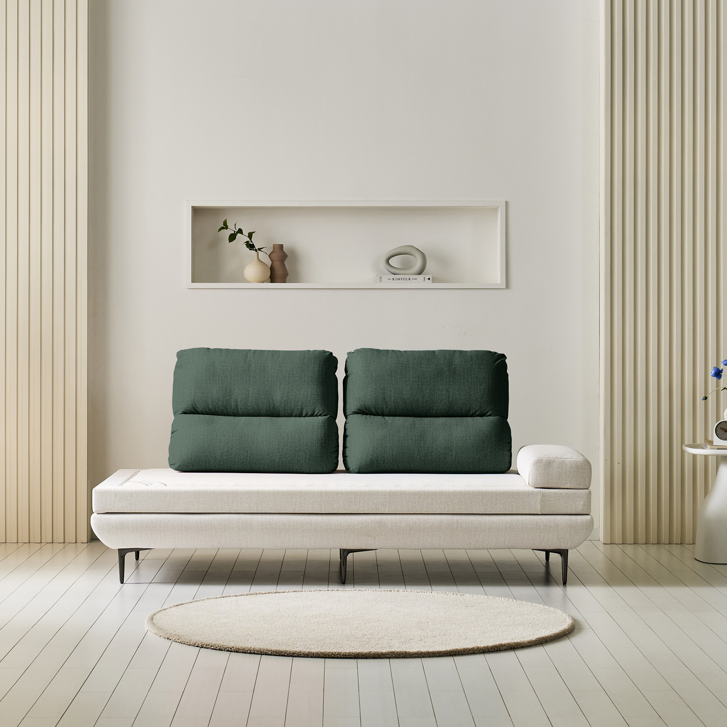 가보건강침대 황토 세라믹볼 흙침대 세라믹스 돌침대 데이베드 싱글 패브릭 S미떼SE