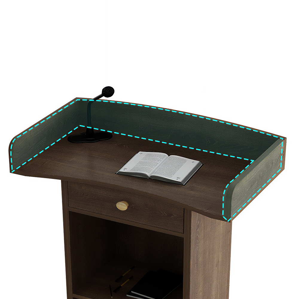 연설대 강연대 강의대 교탁 사회대 교수대 발표대 단상 월넛