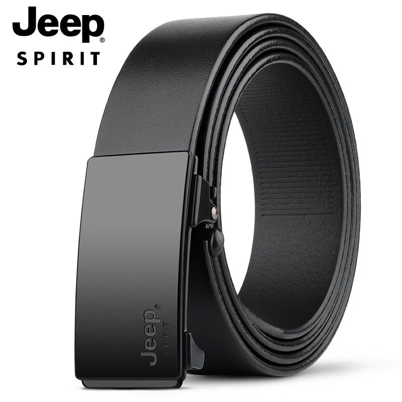 JEEP SPIRIT 남자벨트 정장 빅사이즈 가죽 허리띠 혁대 자동 벨트 - 상품 이미지