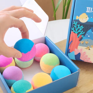 커스터블 피규어 배쓰밤 9구세트 거품 입욕제 베스밤 바다동물, 630g 솔직 후기 | 피부 타입별 분석 - 상품 이미지 2