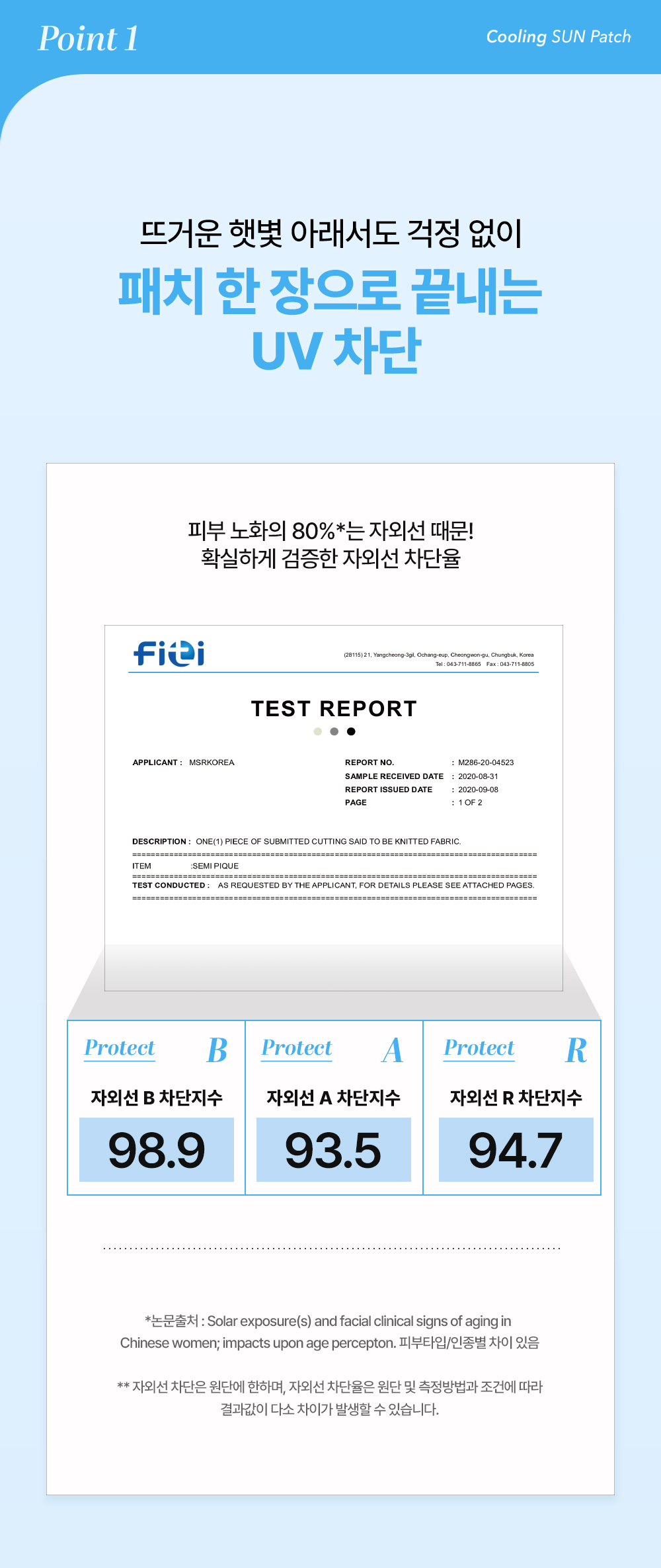 cellfusionc cooling refresh complex patches