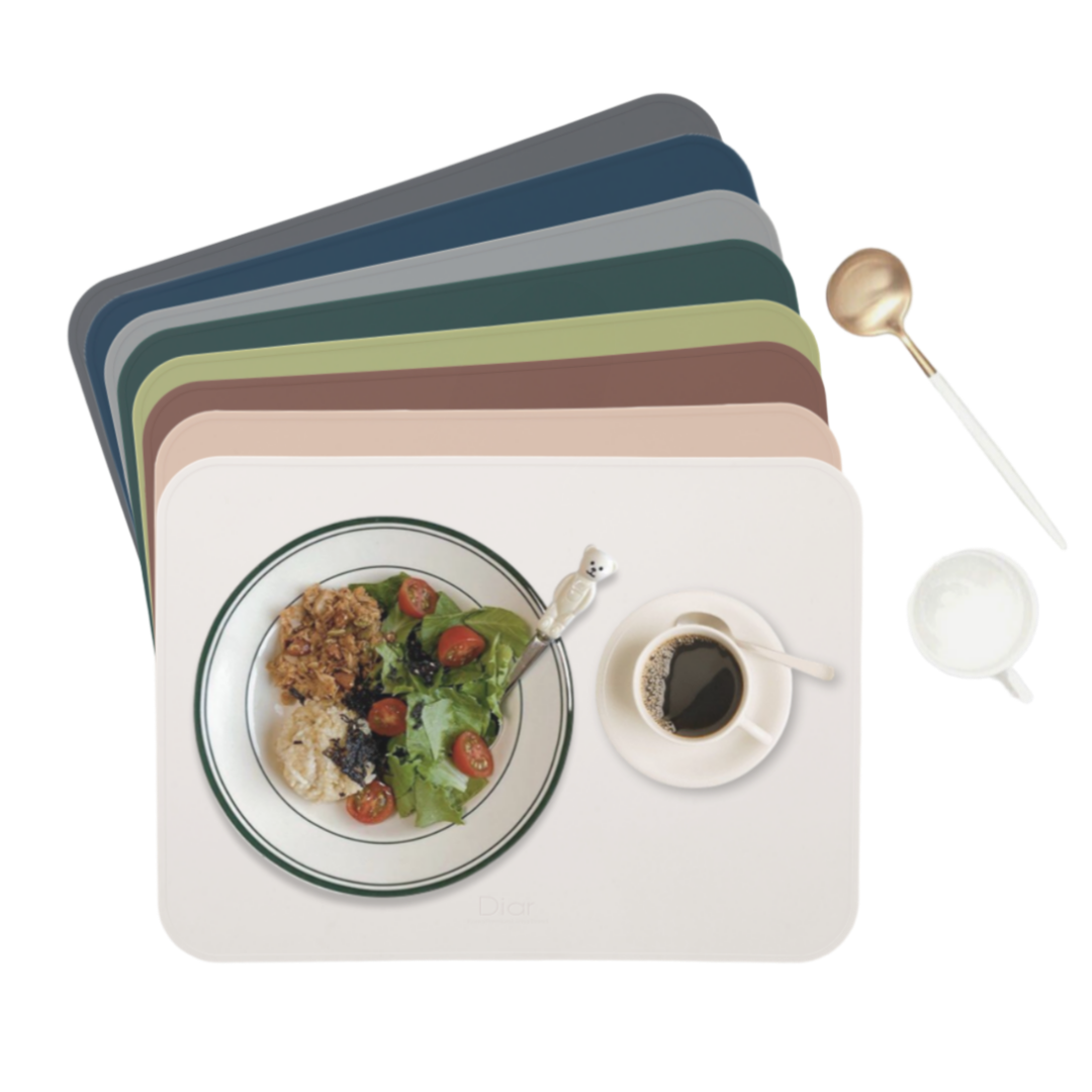 디아르 국내산 플래티넘 실리콘 식탁매트 스탠다드 식탁 테이블 매트