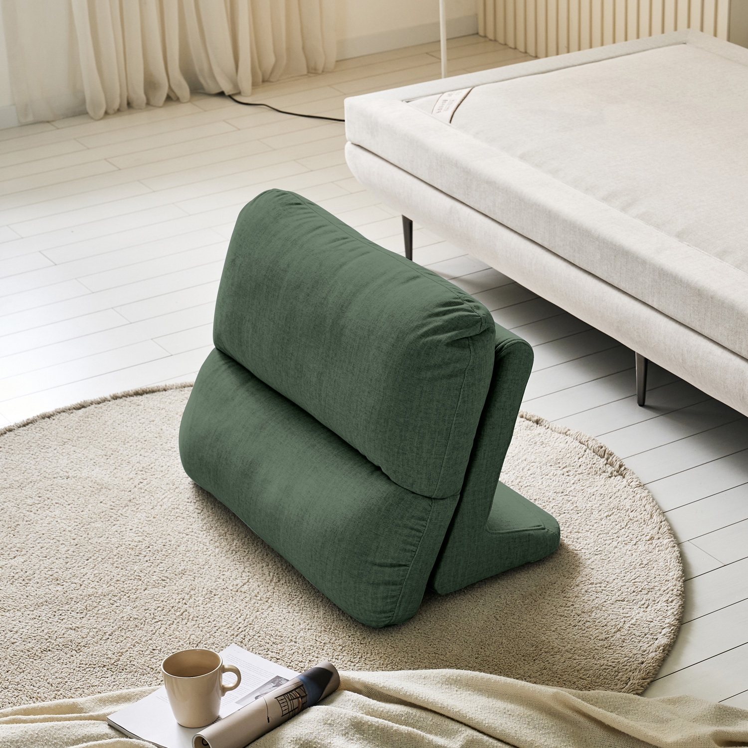 가보건강침대 황토 세라믹볼 흙침대 세라믹스 돌침대 데이베드 싱글 패브릭 S미떼SE