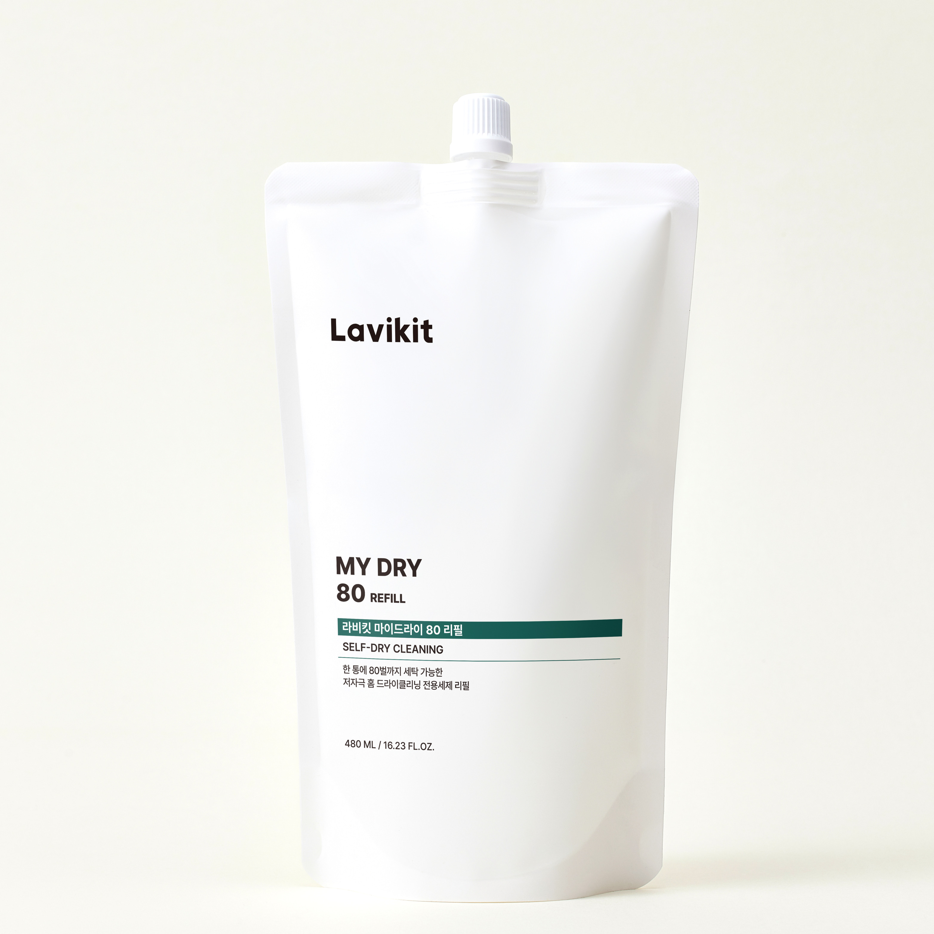 라비킷 마이드라이80 홈 드라이 세제 집에서 드라이클리닝 480ml 리필