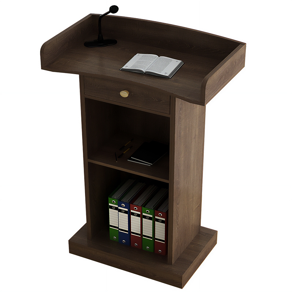 연설대 강연대 강의대 교탁 사회대 교수대 발표대 단상 월넛