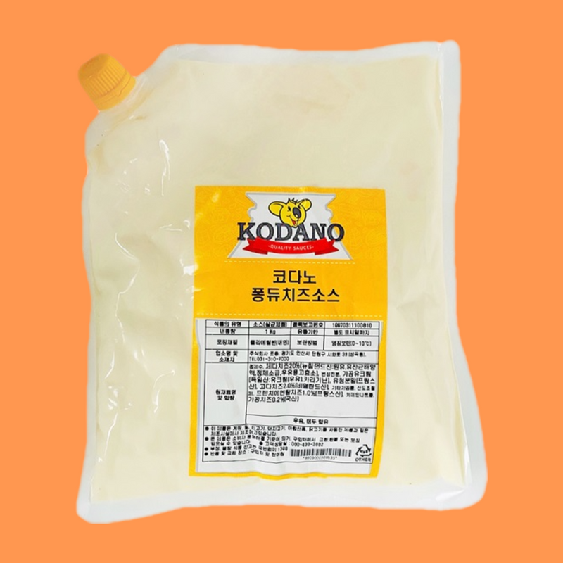 코다노 퐁듀치즈소스 1KG - 메인 이미지