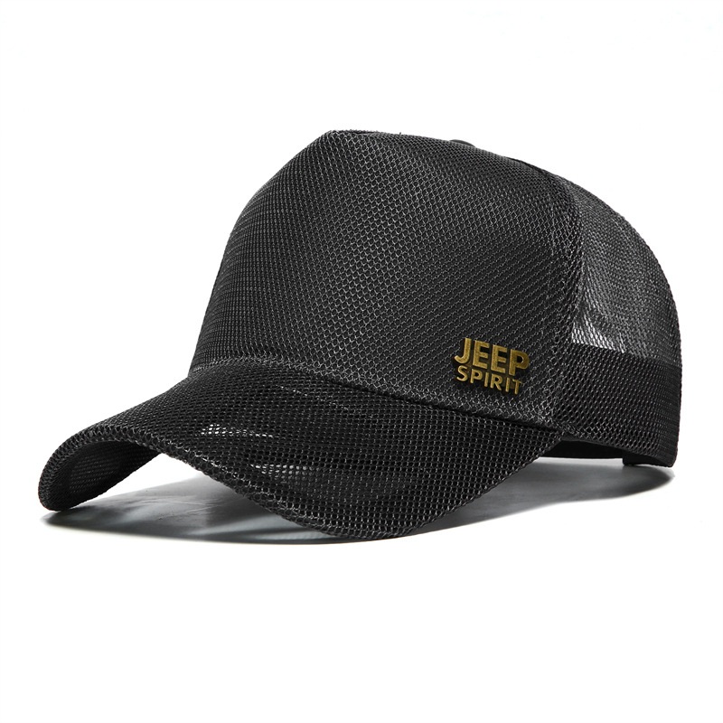 JEEP 지프 남성볼캡 러닝 테니스 대두 메쉬 모자 - 상세 이미지 5