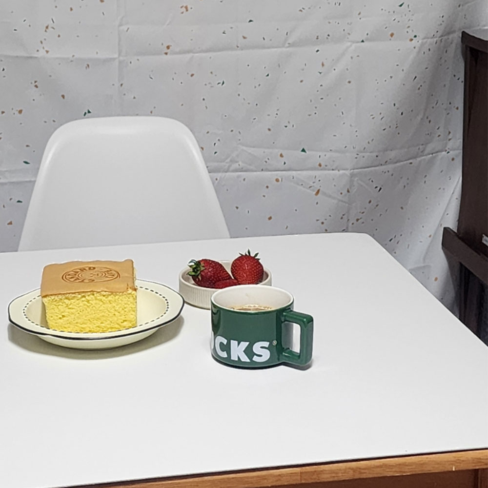 꼬꼬미 친황경 가죽 식탁보 커버 방수 테이블보 사각 원형 주문제작 화이트 40x130