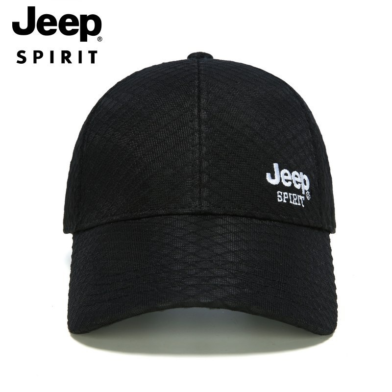 JEEP 지프 남성 여름 캐주얼 메쉬 야구 모자 골프 모자 - 상세 이미지 3