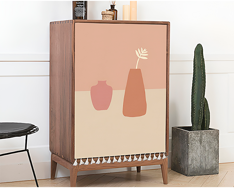 벨크로 붙이는 패브릭 포스터 책장 수납장 옷장 가리개 천 페브릭 가림막 미니 커튼