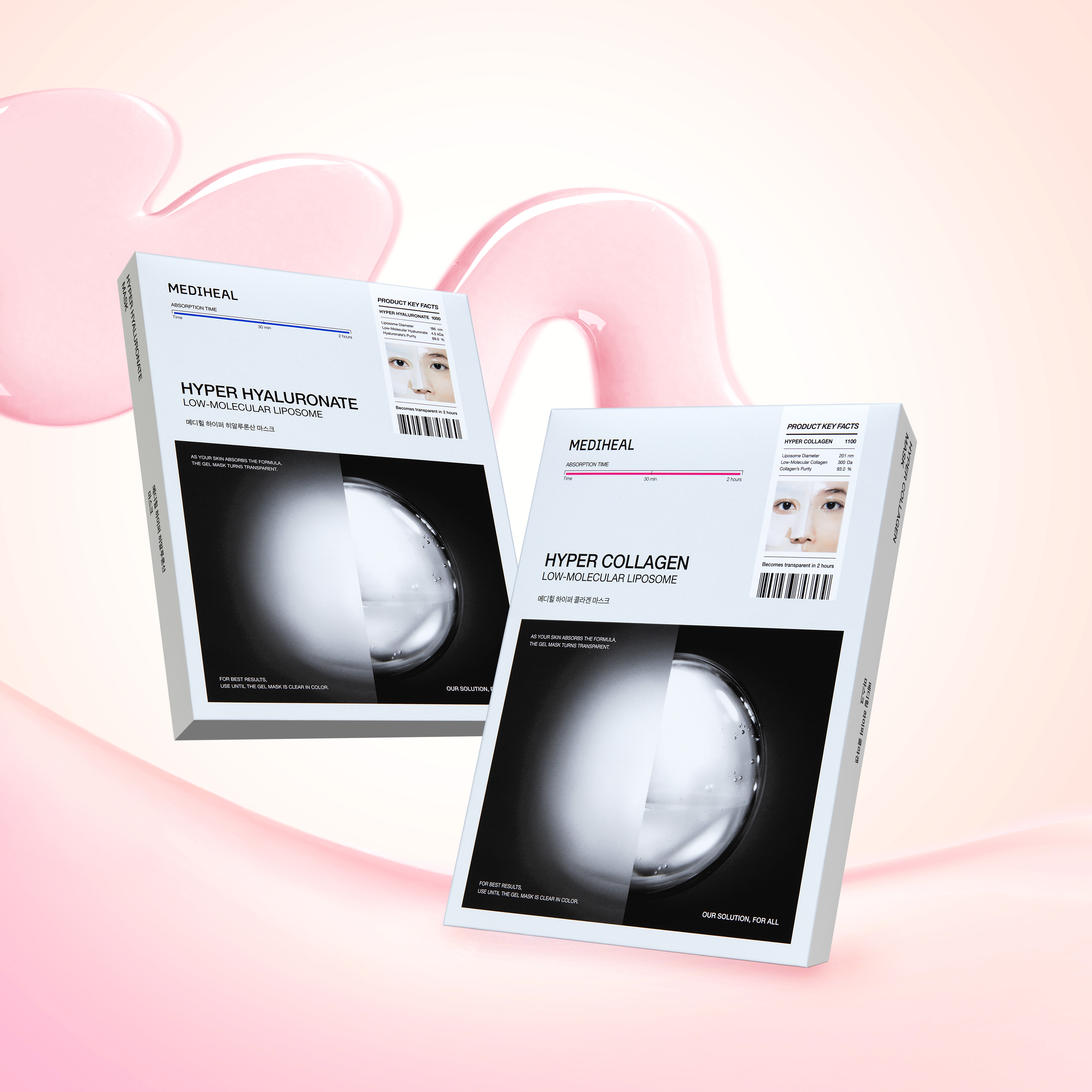 메디힐 하이퍼 콜라겐 겔 마스크 1매, 10개