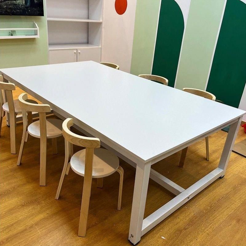 공부방 테이블 미술학원 폭 길이 책상 수업 초등학교 교습소 높이 - 상세 이미지 3