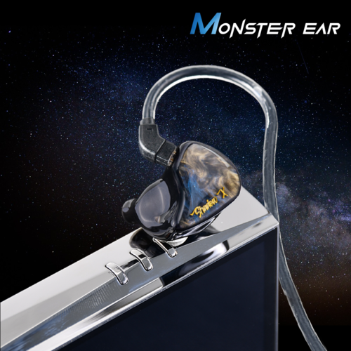 몬스터이어 쉐도우X 유선 인이어 이어폰 (블랙카본4.4mm 케이블) - 상세 이미지 2