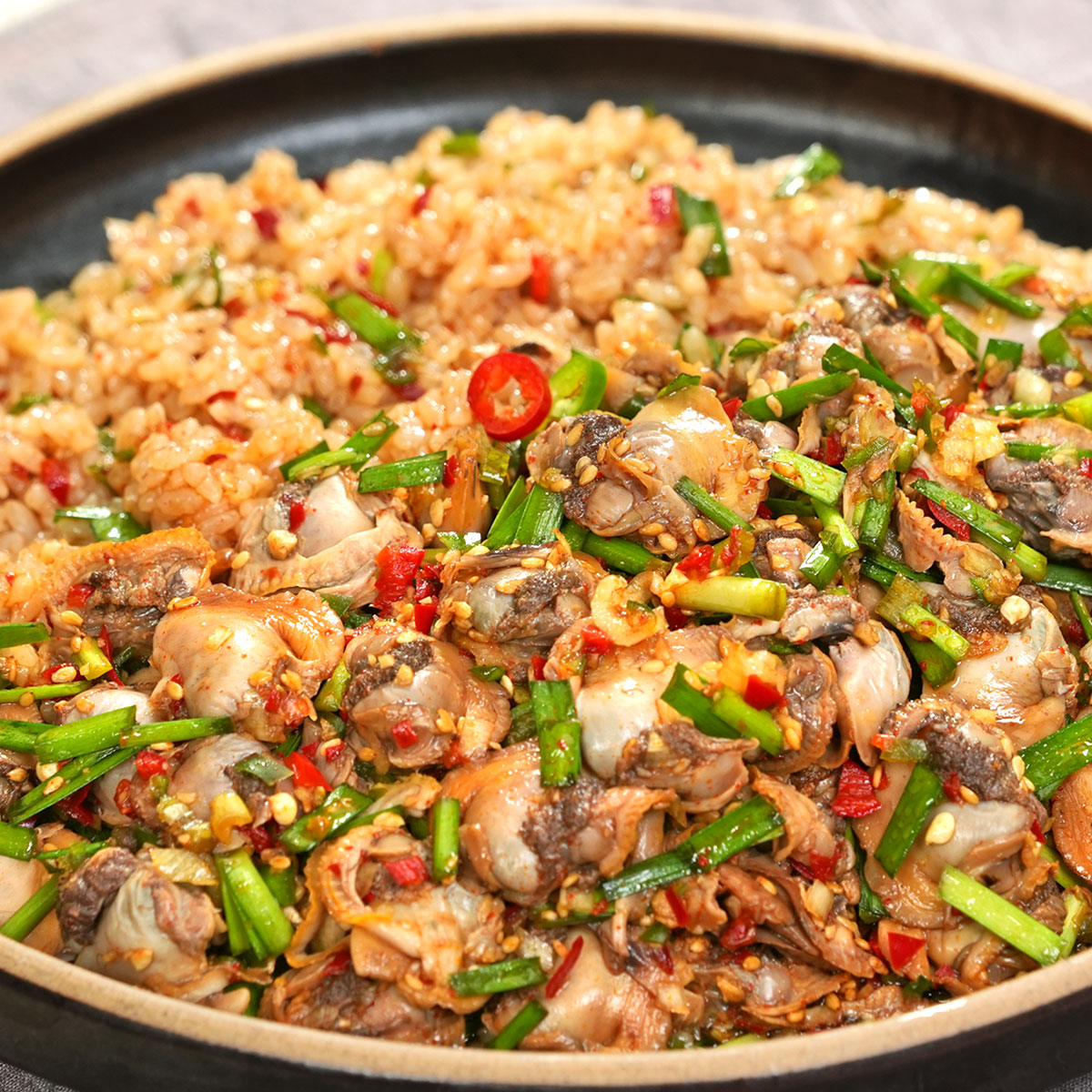 셰프애찬 청양 부추 새 꼬막장 400g/캔 이미지 6