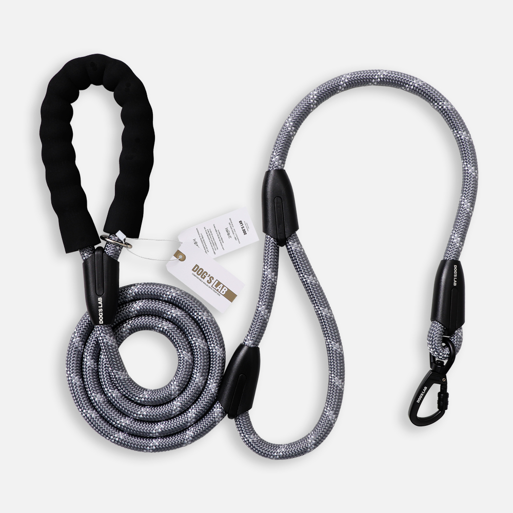 강아지 양손 리드줄 소형견 중형견 대형견 숏 리드줄 산책줄 8mm 1.8M 이미지 3