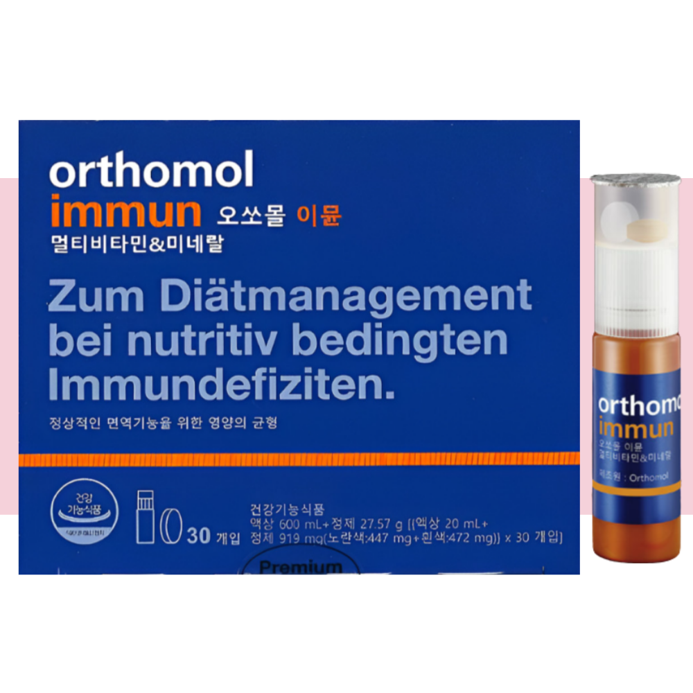 동아제약 오쏘몰 이뮨 이문 샷 멀티 비타민 액상 30개입X1개