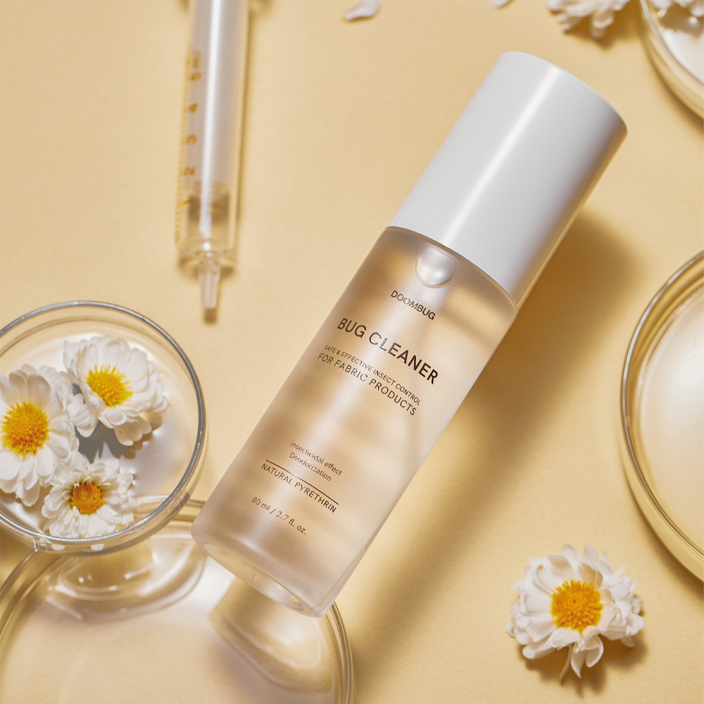 둠벅 버그크리너 베드버그 빈대 퇴치제 살충제 여행용 진드기 휴대용 스프레이 피레트린 80ml 제품 이미지