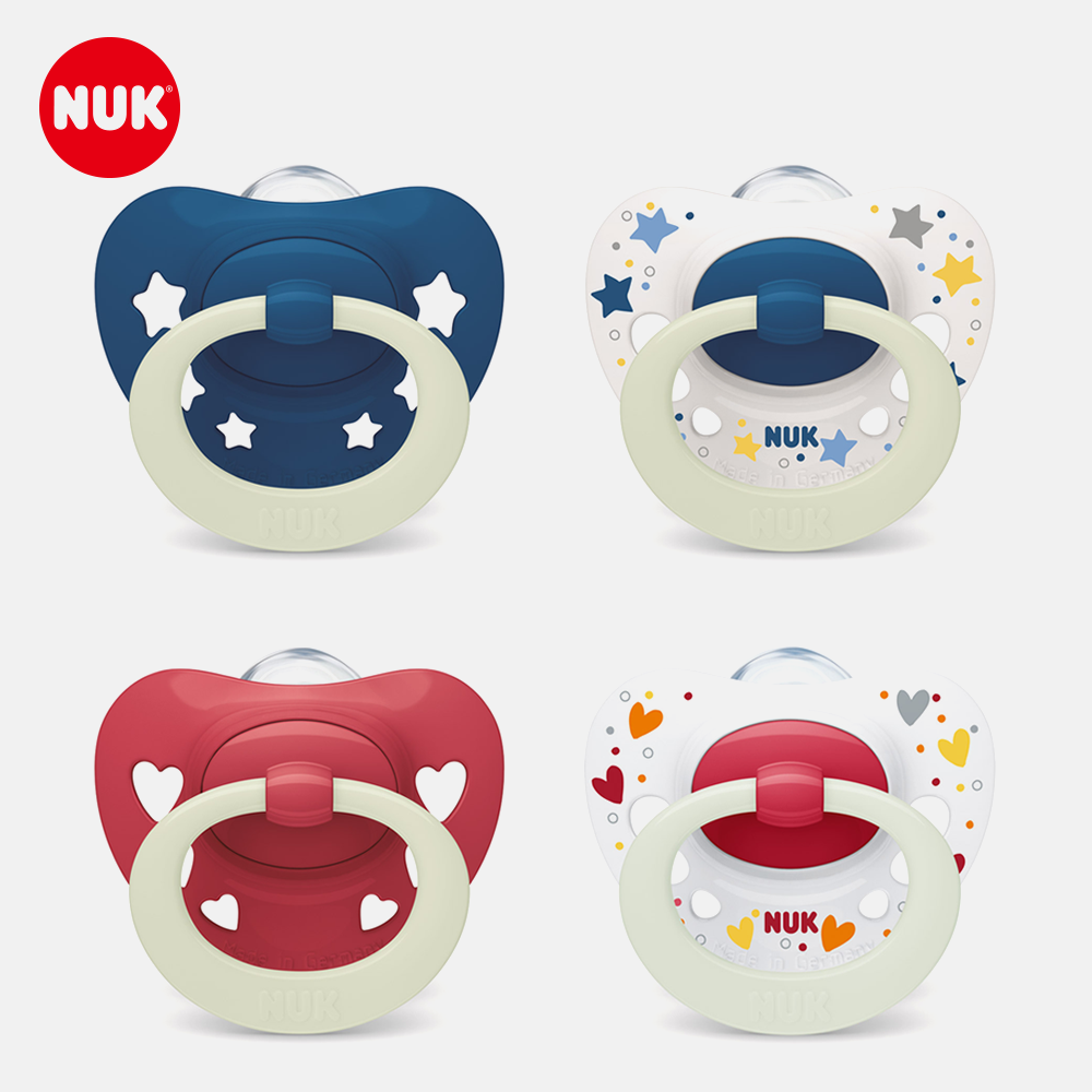 누크 센서티브 올실리콘 쪽쪽이 1개입 노리개젖꼭지 야광 공갈젖꼭지