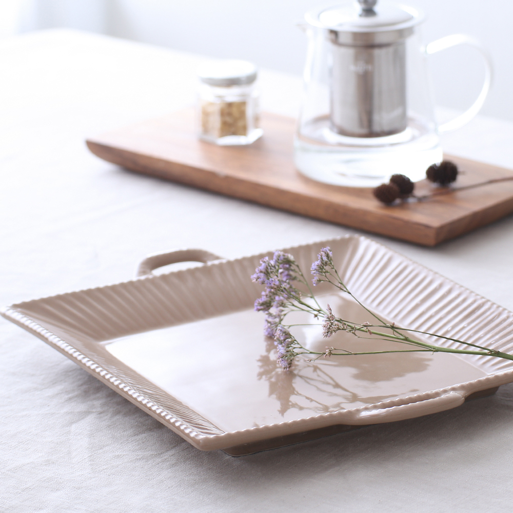 윤도자기 다인 국산 메인 플레이팅접시 - 상세 이미지 3