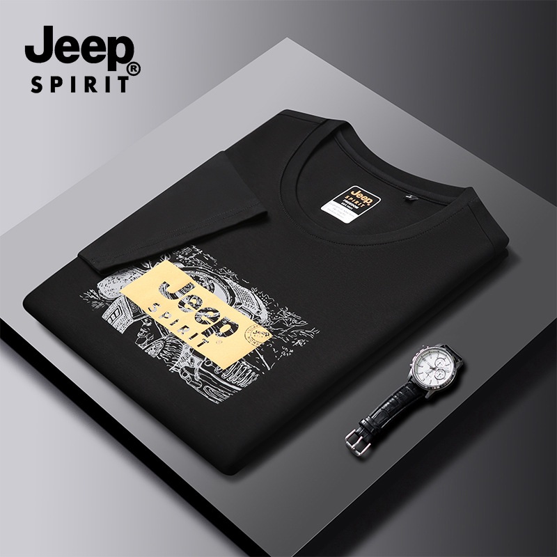 JEEP SPIRIT 여름 남성 냉감 반팔 기능성 티셔츠 - 상세 이미지 3