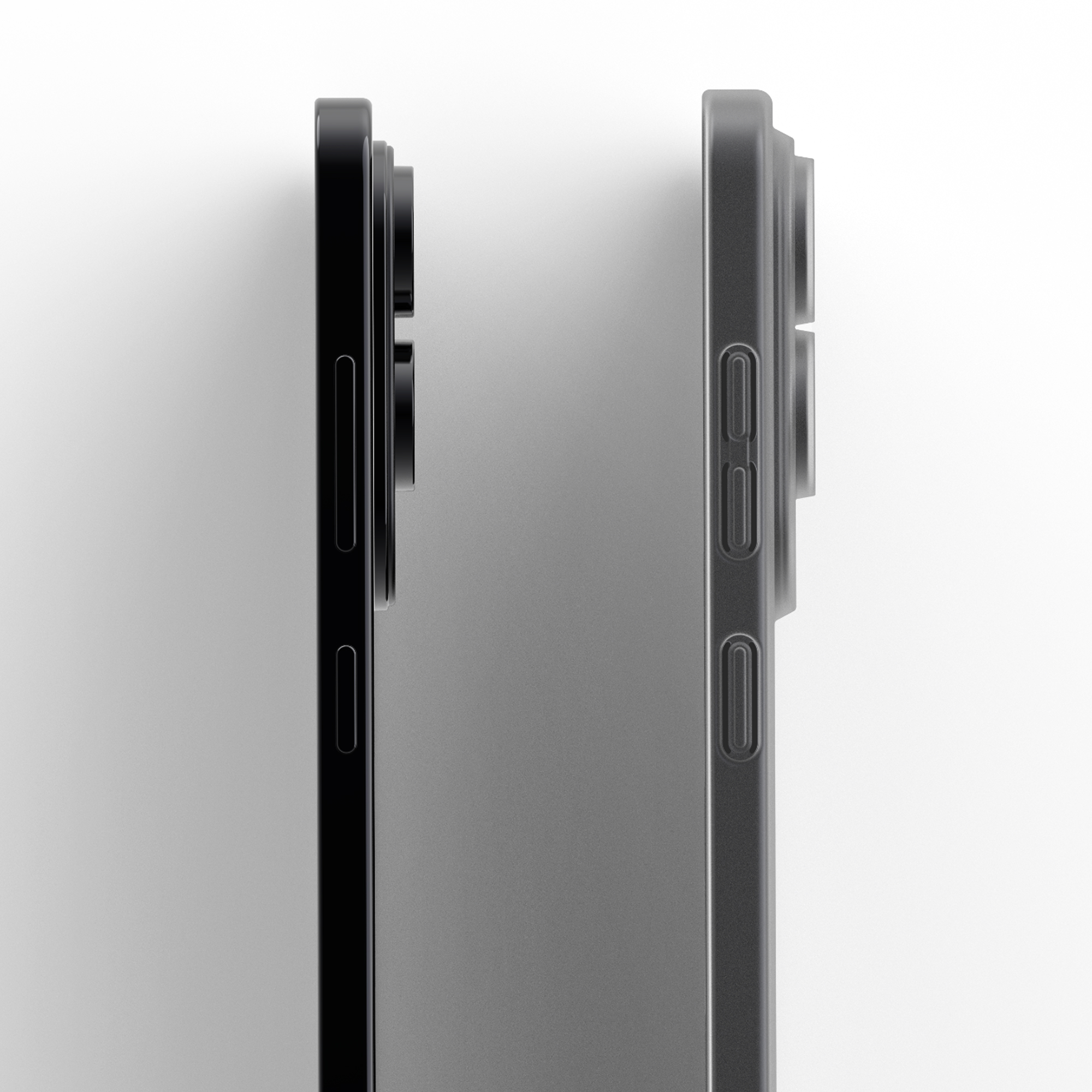 고스트핏 투명헨드폰케이스 변색없는케이스 생폰케이스 화이트, 갤럭시S25 엣지 - 상세 이미지 4